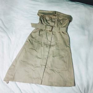 Banana Republic strapless dress with belt